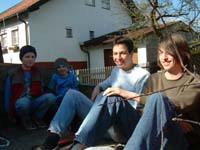C. frohe Erwartung